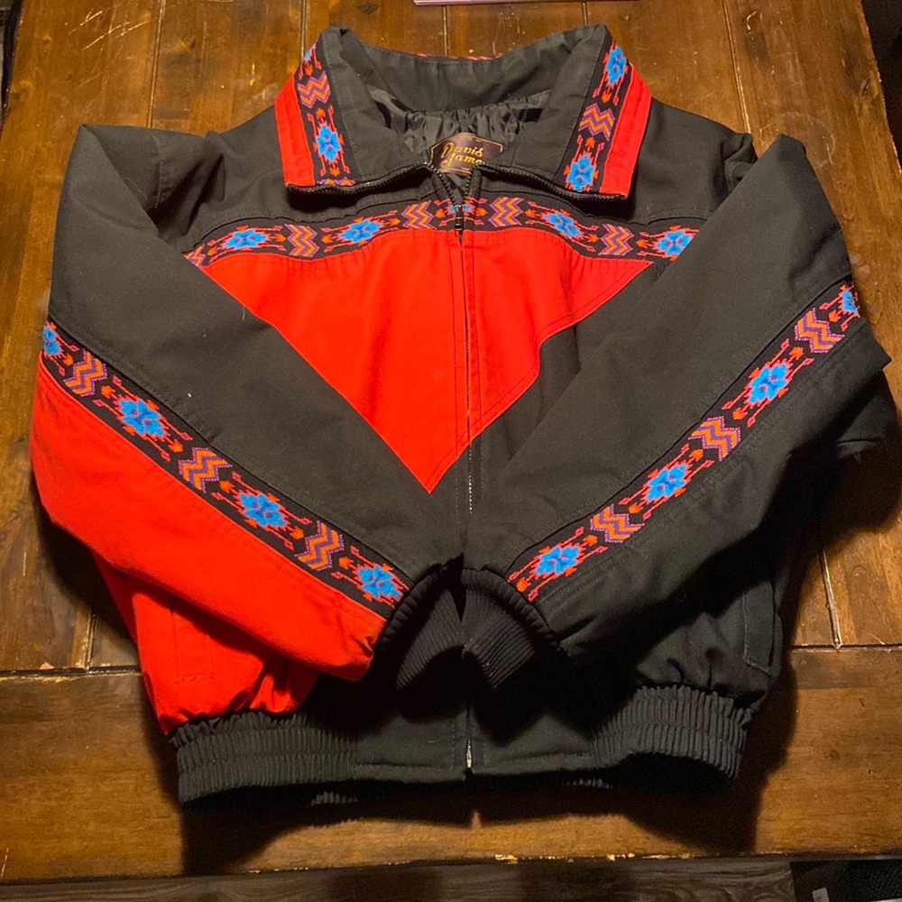 Vintage David James Tailored bomber jacket